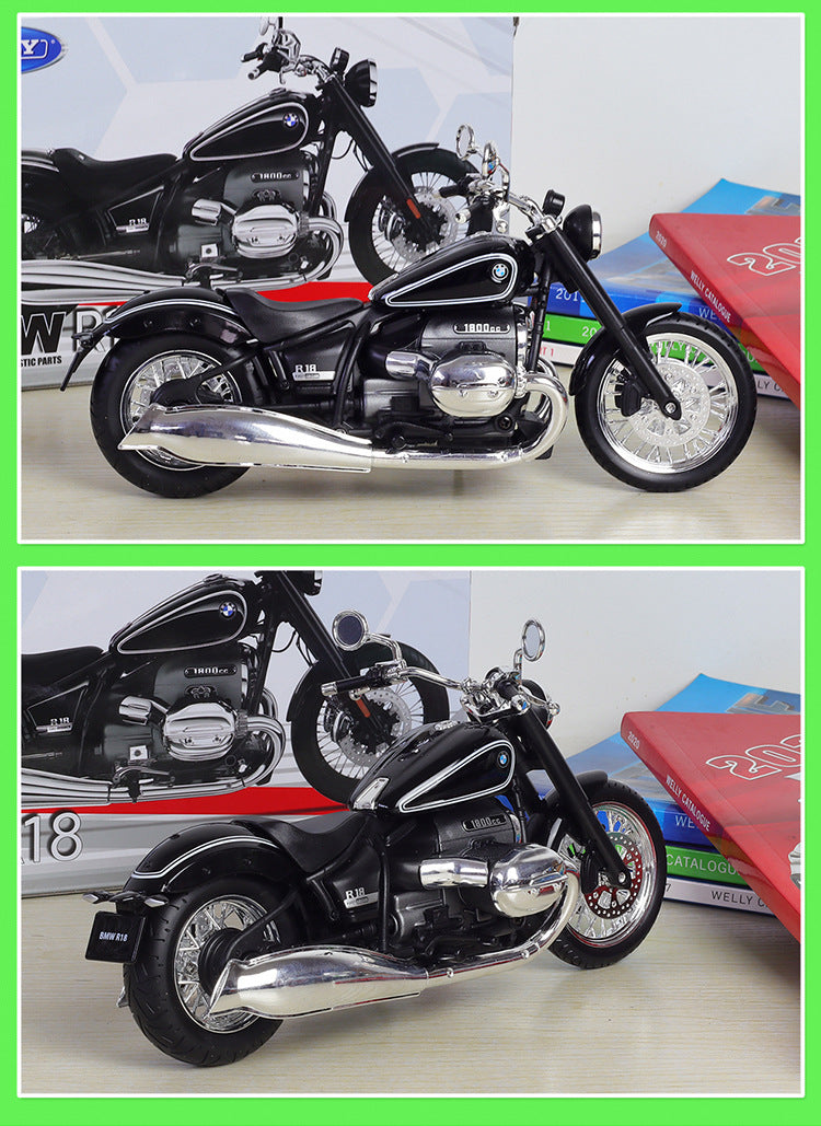 1/12 Scale 2020 BMW R18 Cruiser Motorcycle Diecast Model