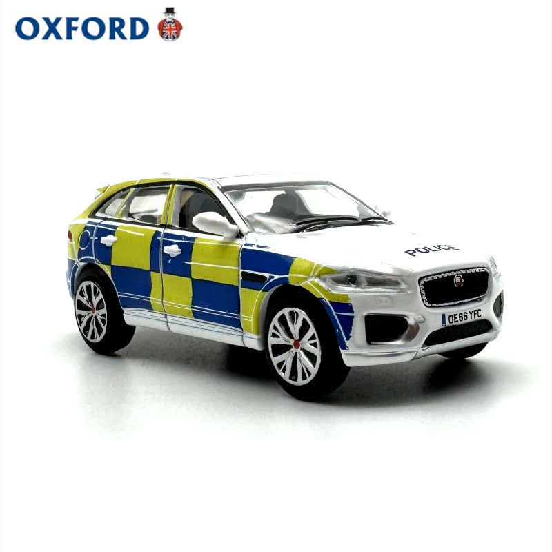 1/76 Scale Jaguar F-Pace Police Car Diecast Model
