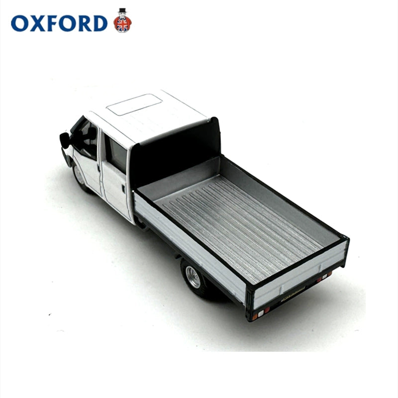1/76 Scale Ford Transit Dropside Truck White Diecast Model