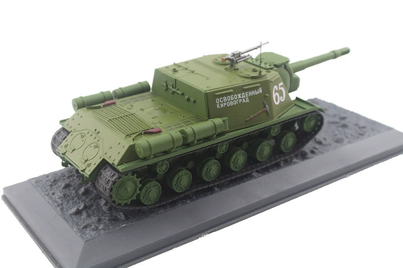 1/43 Scale 1944 ISU-152 WWII Soviet Self-Propelled Gun Diecast Model