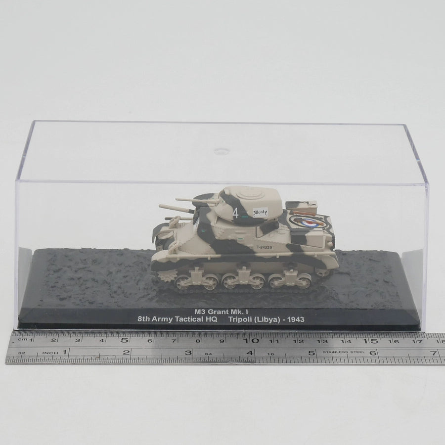 1/72 Scale 1942 M3 Grant WWII Medium Tank Diecast Model