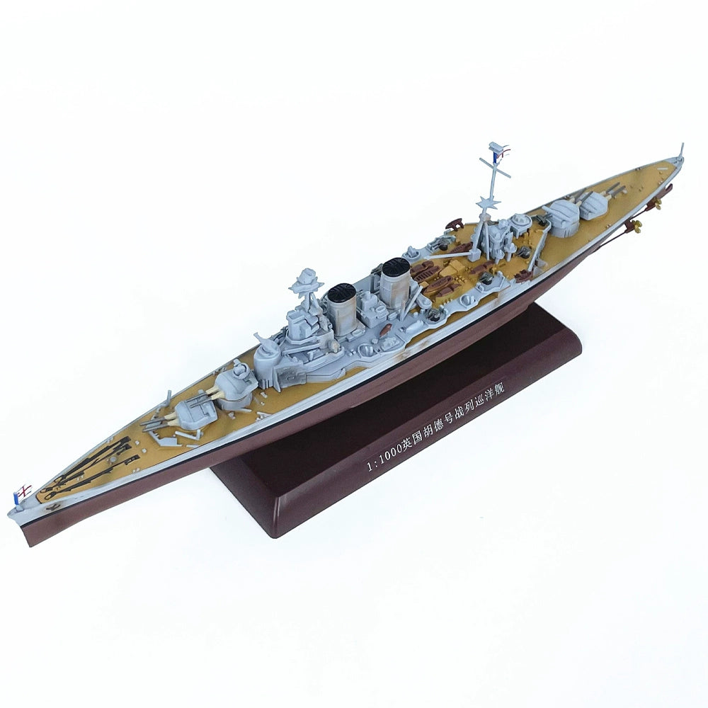1/1000 Scale HMS Hood Royal Navy Admiral-Class Battlecruiser Diecast Model