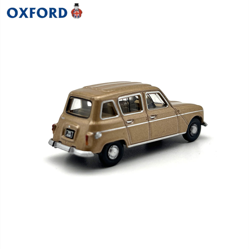 1/76 Scale Renault 4 Brown Diecast Model Car