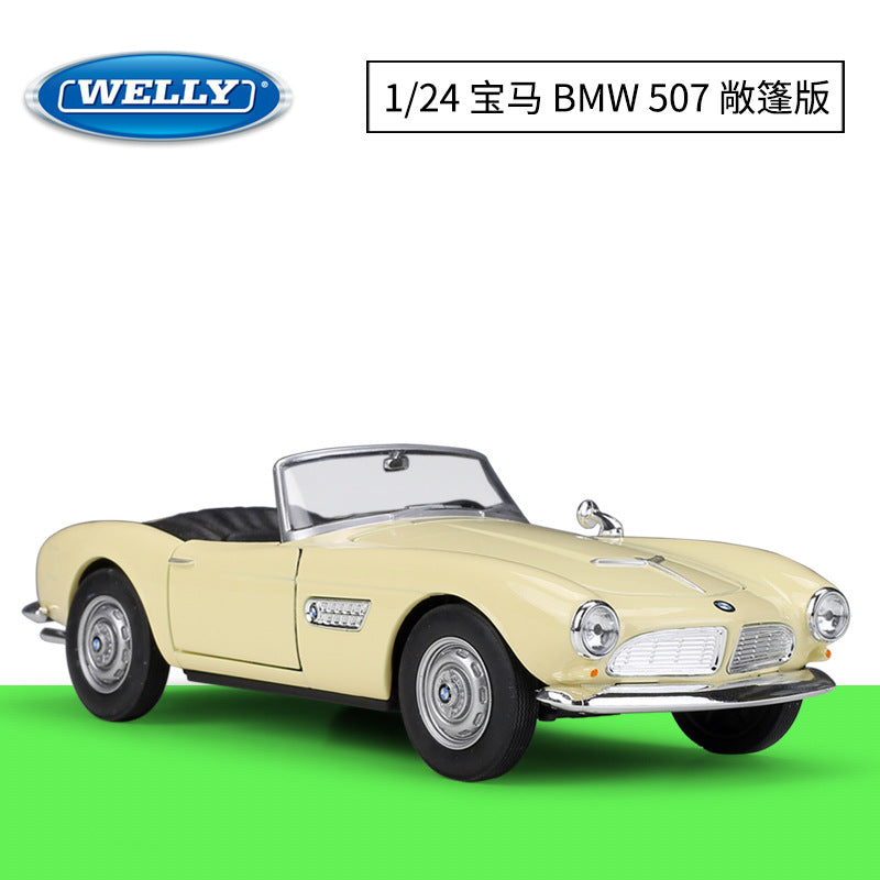 1/24 Scale BMW 507 Grand Touring Convertible Diecast Model Car