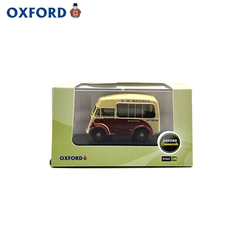 1/76 Scale Morris J-type Ice Walls Cream Van Yellow Red Diecast Model
