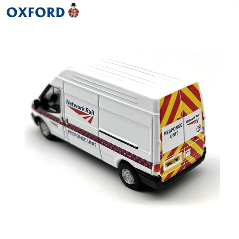 1/76 Scale Ford Transit Van Network Rail Response Unit Diecast Model