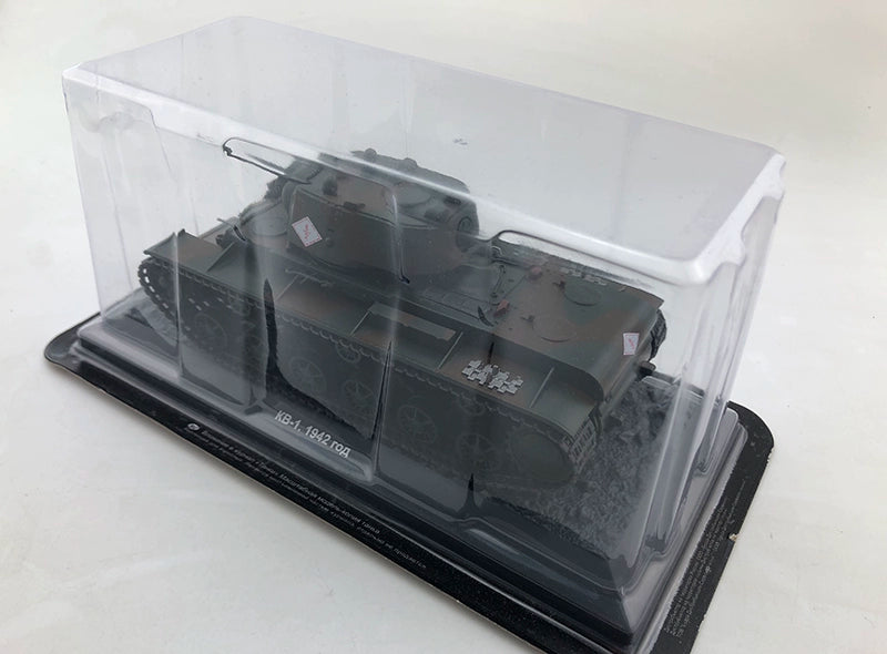 1/43 Scale 1942 Kliment Voroshilov KV-1 WWII Soviet Tank Diecast Model