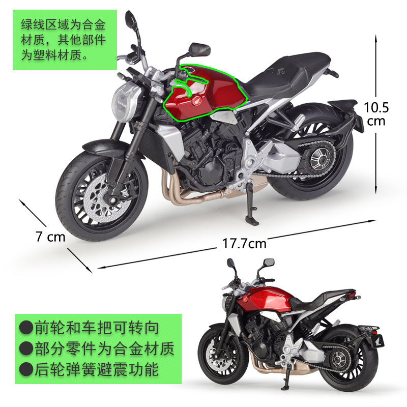 1/12 Scale Honda CB1000R Motorcycle Diecast Model