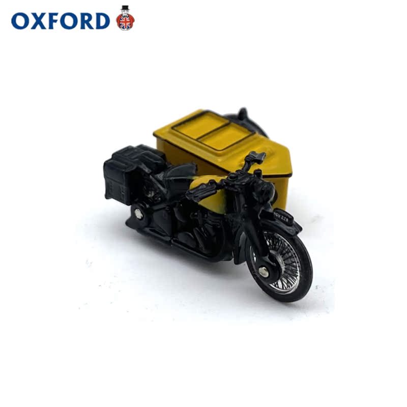 1/76 Scale AA Motorcycle and Sidecar Diecast Model