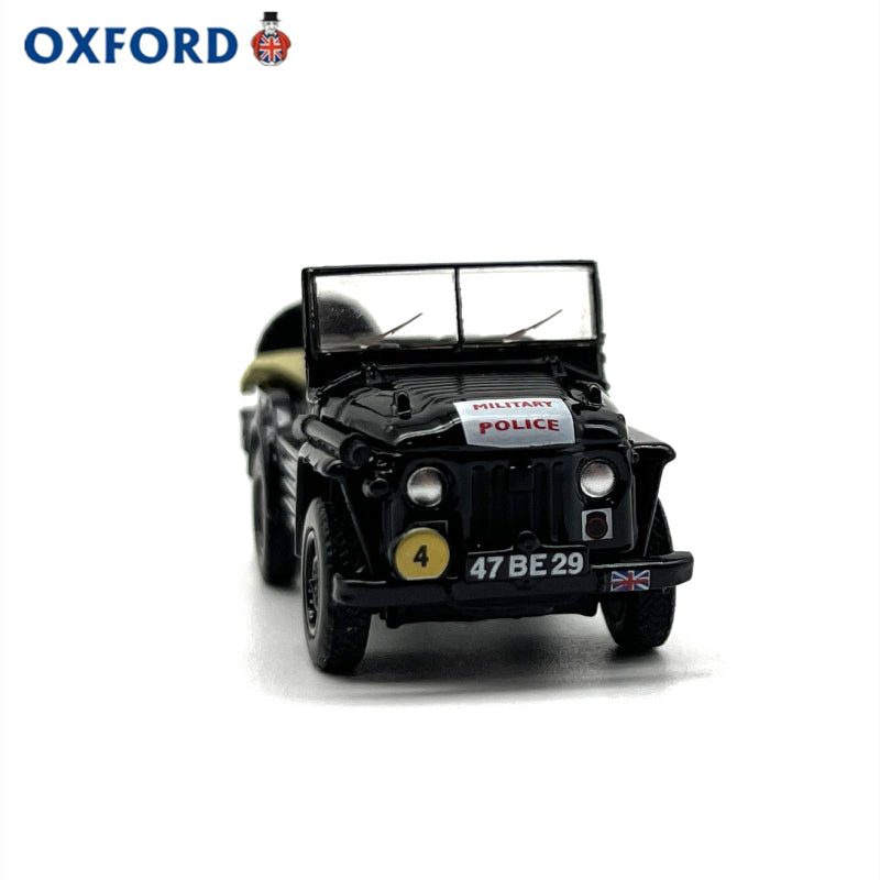 1/76 Scale 1954 Austin Champ Military Police Car Diecast Model