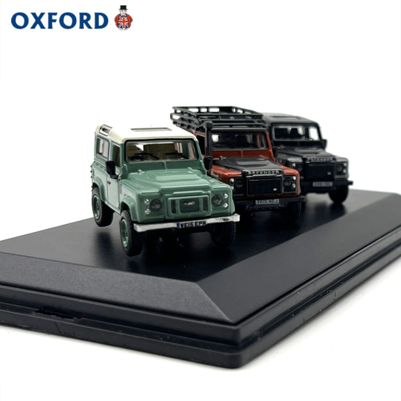 1/76 Scale Land Rover Defender Diecast Model Cars Set