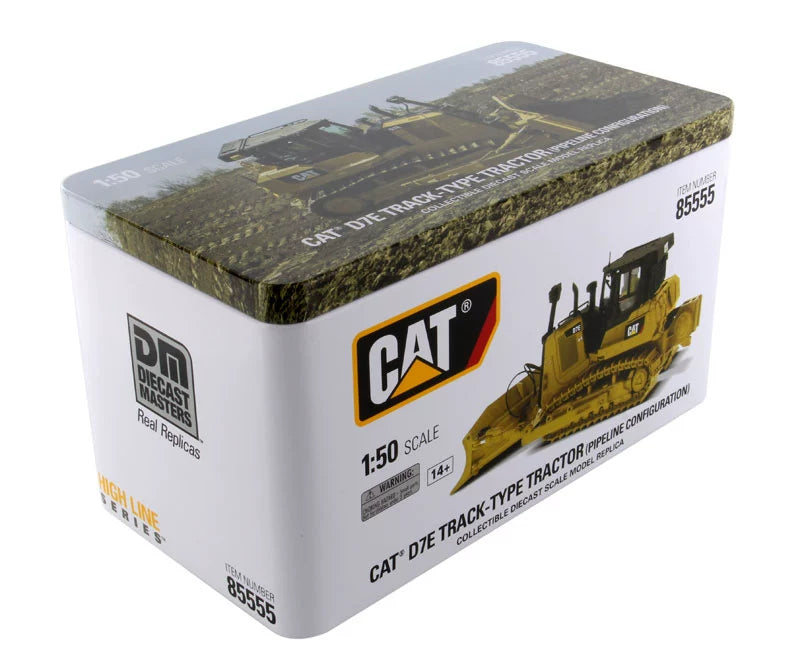 1/50 Scale Caterpillar D7E Track-Type Tractor Dozer Diecast Model DM85555