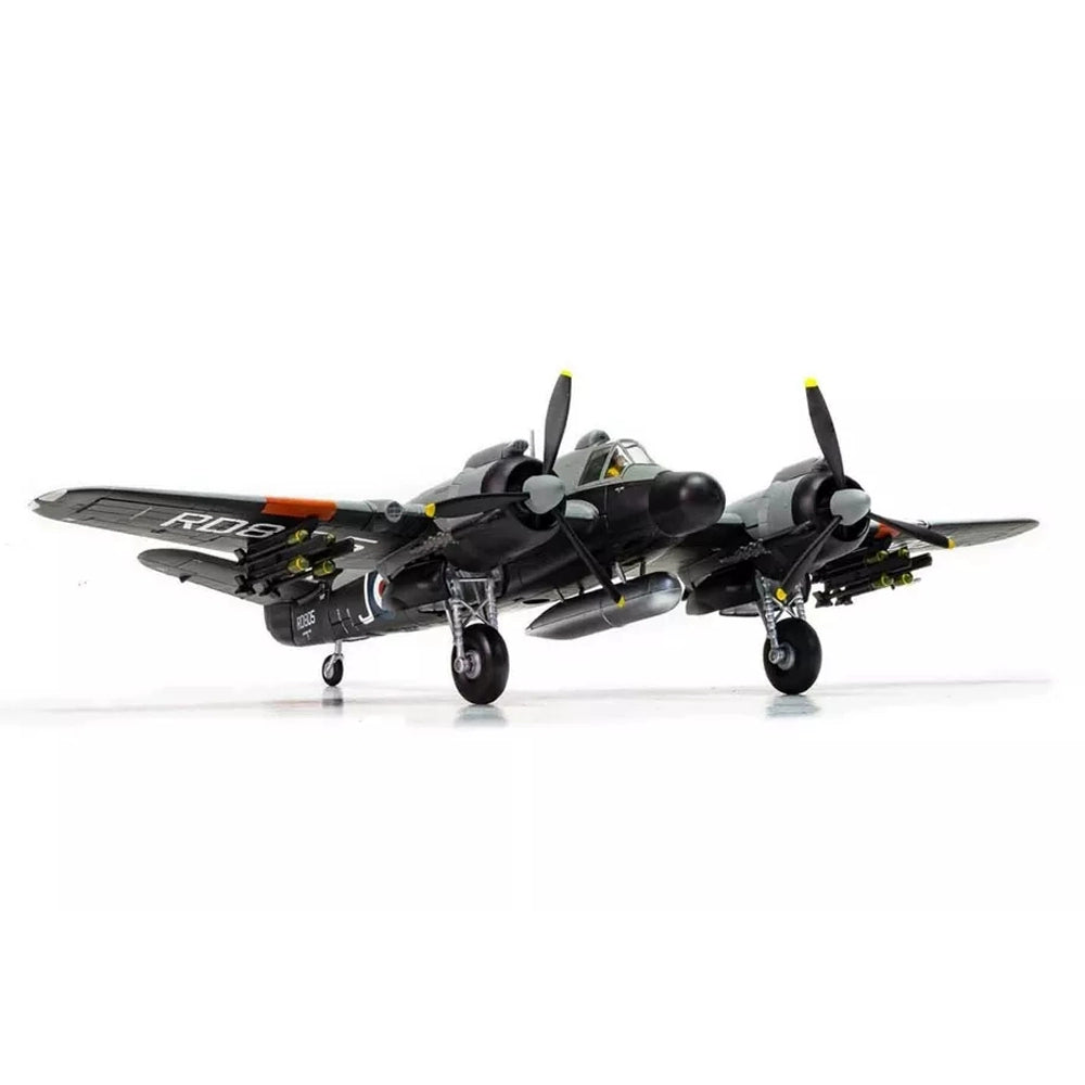 1/72 Scale Bristol Type 156 Beaufighter British Multi-Role Aircraft RAF Operation Firedog Diecast Model