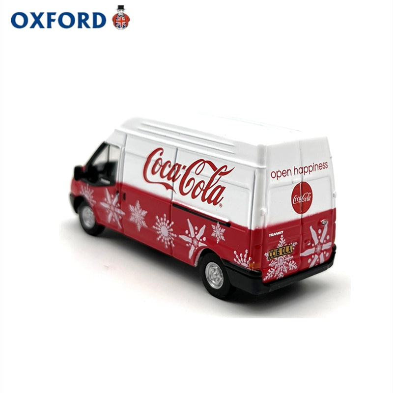 1/76 Scale Ford Transit Van Coca-Cola Xmas Diecast Model