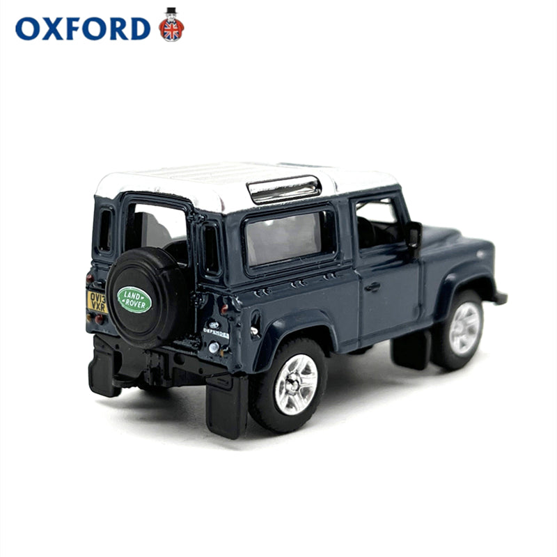 1/76 Scale 2013 Land Rover Defender Blue Diecast Model Car