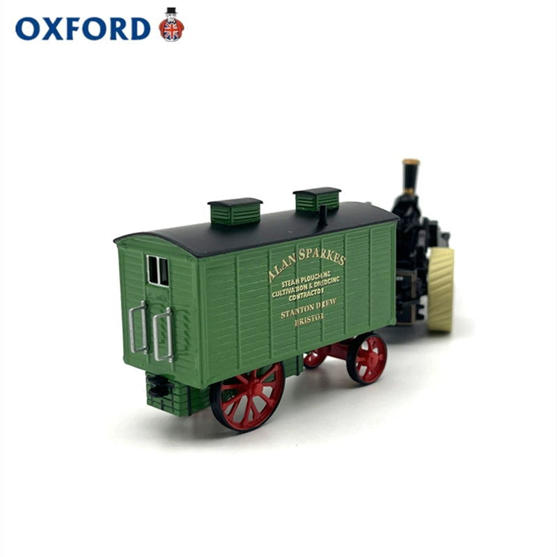 1/76 Scale Fowler BB1 Steam Ploughing Engine with Living Wagon Diecast Model
