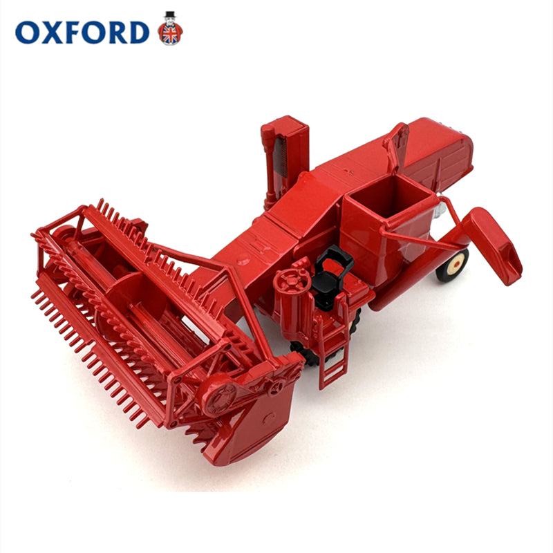 1/76 Scale Combine Harvester Red Diecast Model