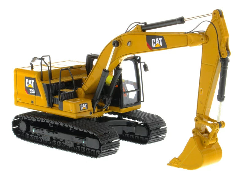 1/50 Scale Caterpillar 320 Hydraulic Excavator Diecast Model DM85569