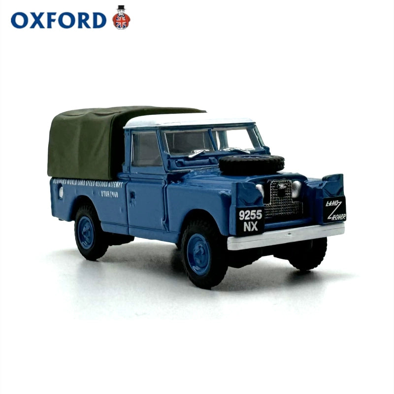 1/76 Scale Land Rover Series 2 LWB Bluebird Land Speed Record Diecast Model Car