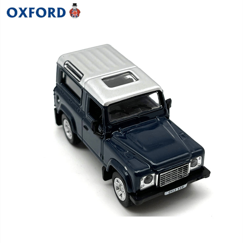 1/76 Scale 2013 Land Rover Defender Blue Diecast Model Car