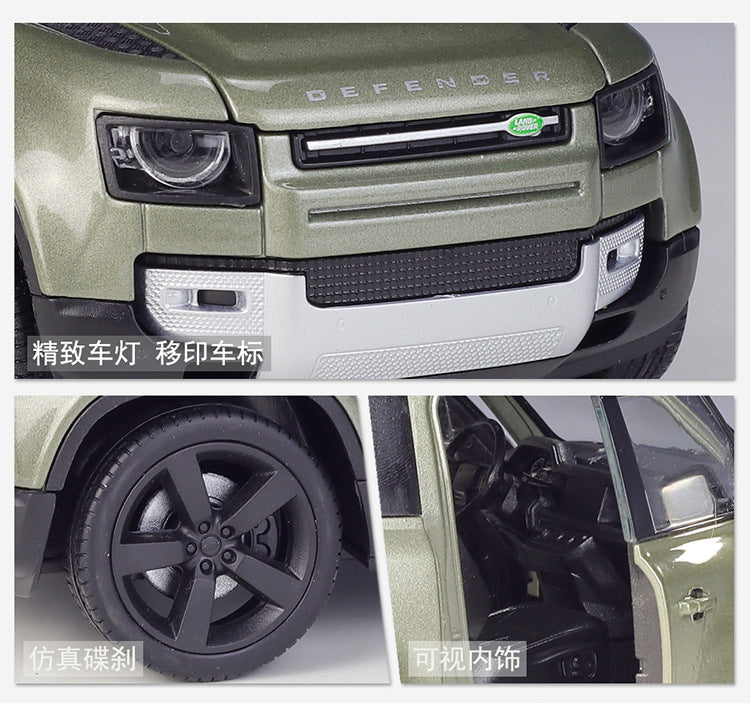 1/26 Scale 2020 Land Rover Defender Off-Road Luxury SUV Diecast Model Car