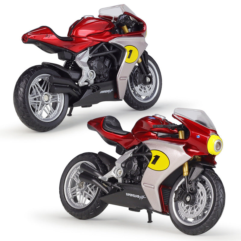 1/18 Scale MV Agusta Superveloce Ago Motorcycle Diecast Model