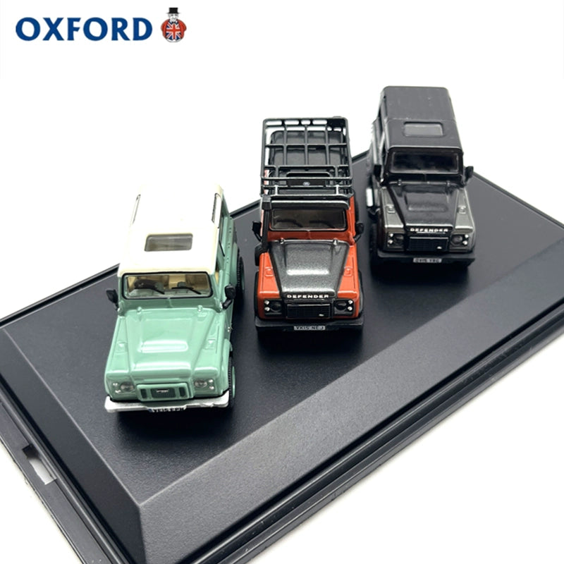 1/76 Scale Land Rover Defender Diecast Model Cars Set