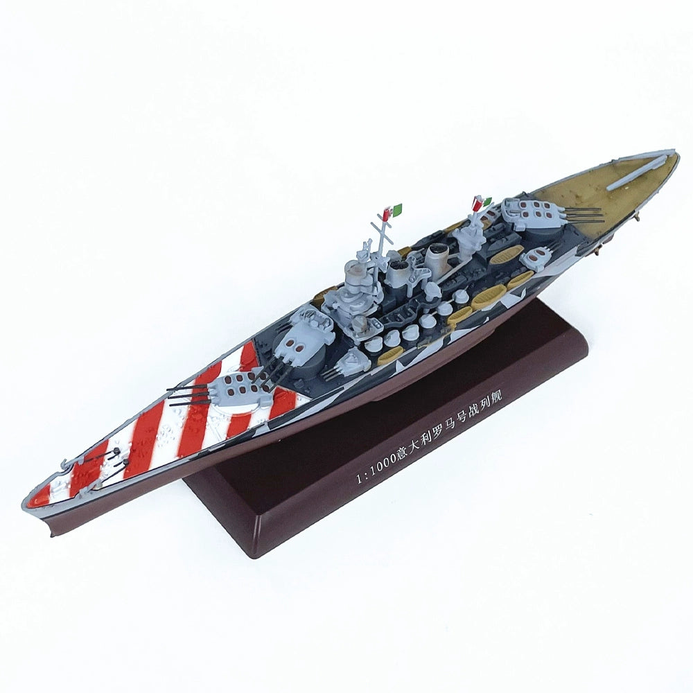 1/1000 Scale Roma Italian Regia Marina Littorio-Class Battleship Diecast Model