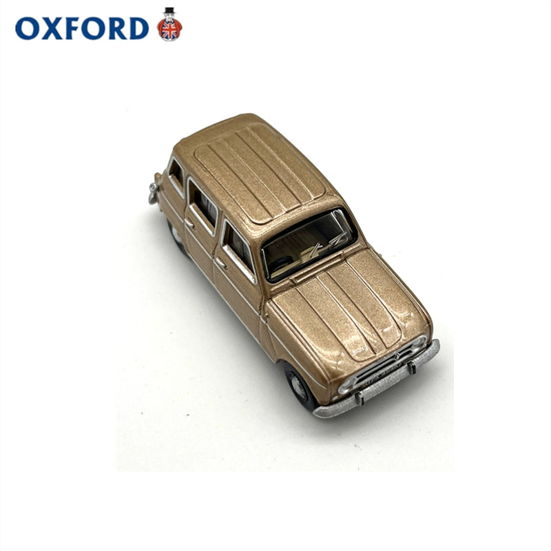 1/76 Scale Renault 4 Brown Diecast Model Car