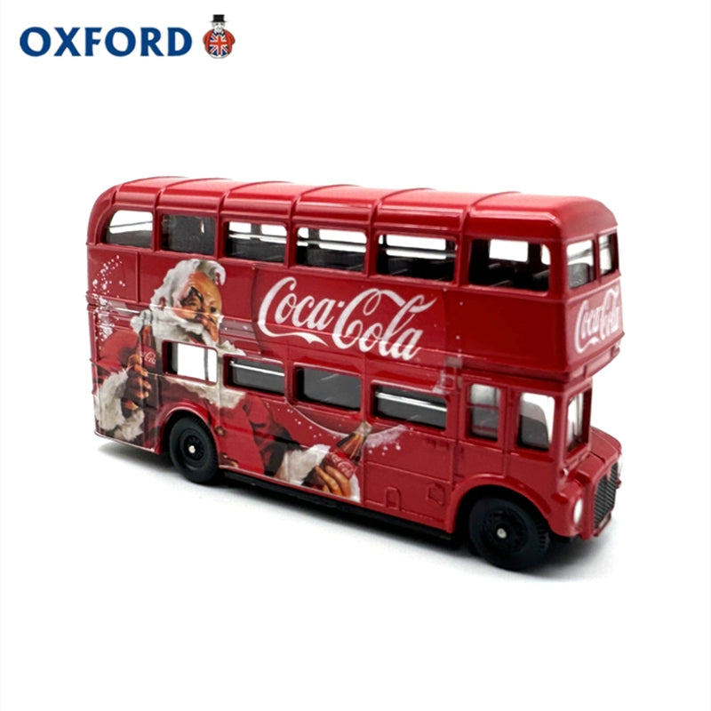 1/76 Scale AEC Routemaster Double-Decker Bus Xmas Diecast Model