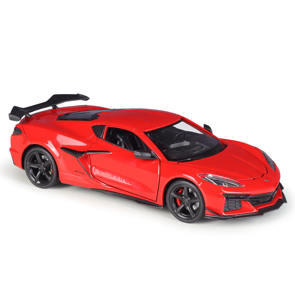 1/24 Scale 2023 Chevrolet Corvette Sports Car Diecast Model