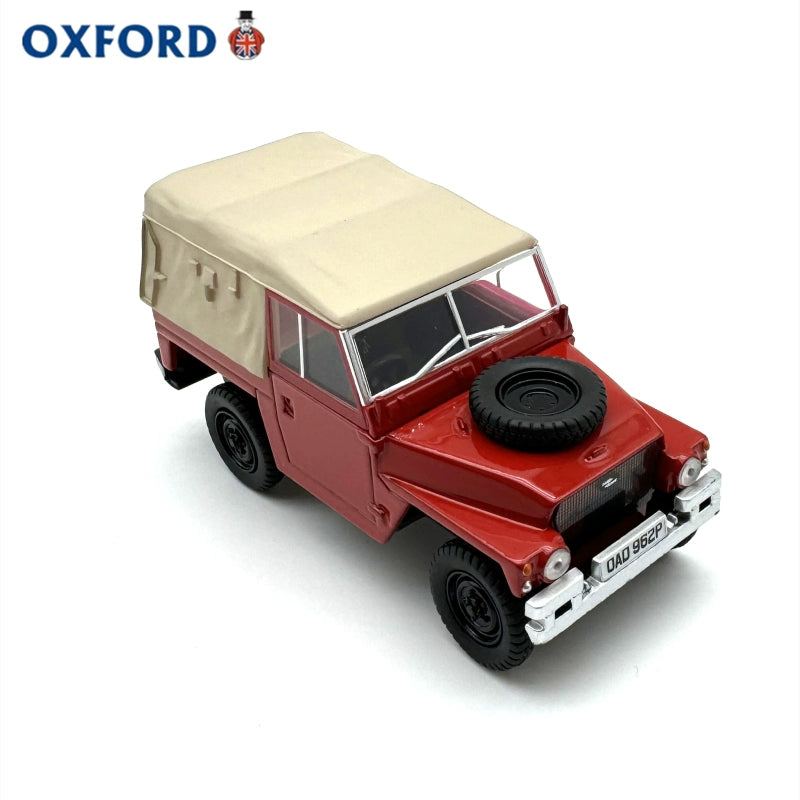 1/43 Scale Land Rover Lightweight Red Diecast Model Car