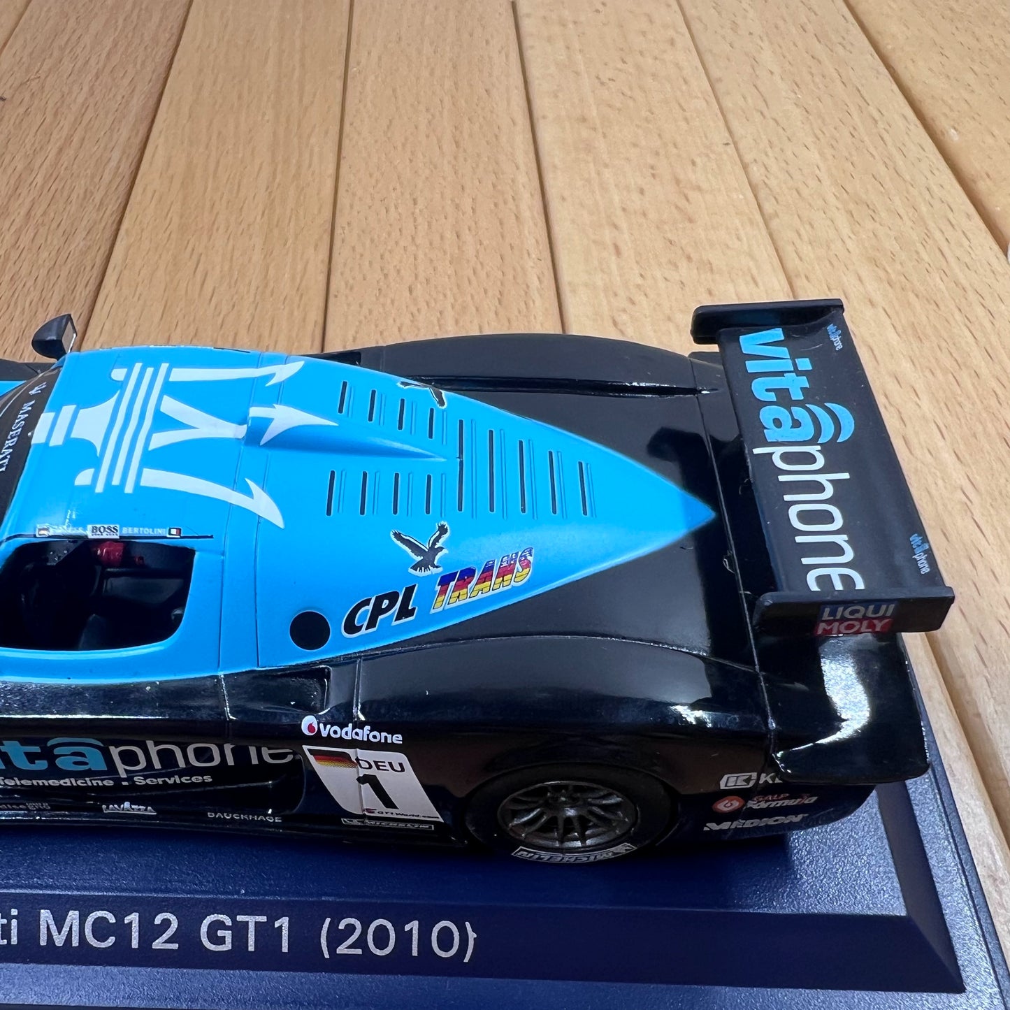 1/43 Scale 2010 Maserati MC12 GT1 Sports Car Diecast Model