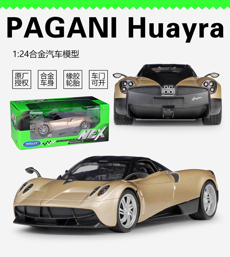 1/24 Scale Pagani Huayra Sports Car Diecast Model