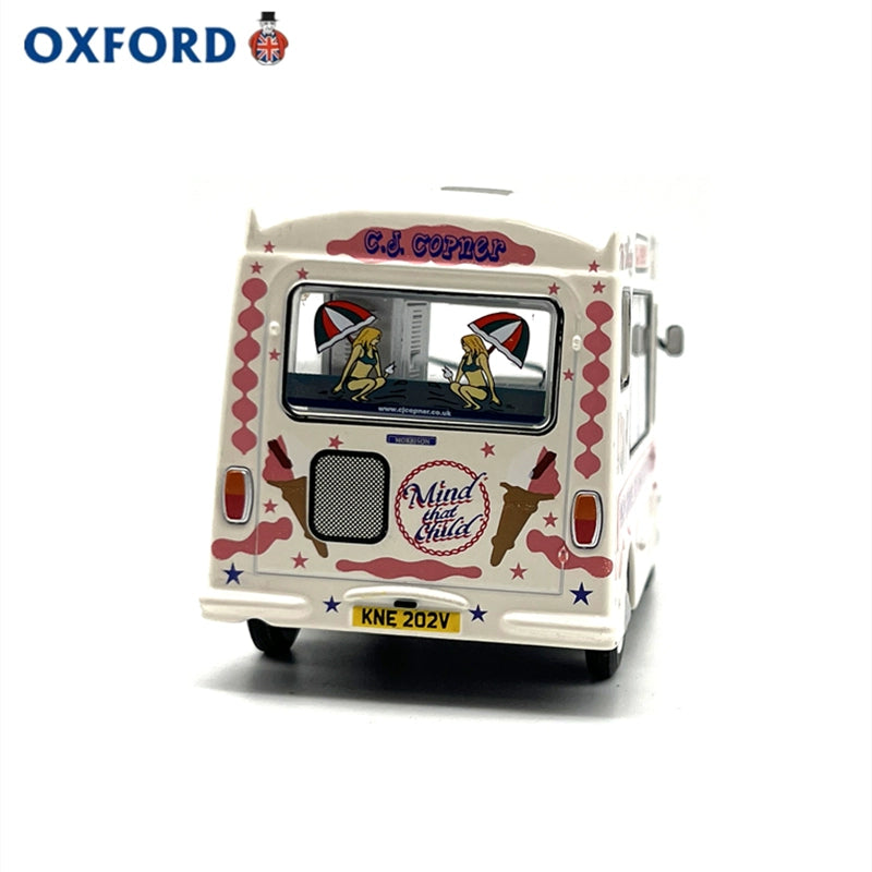 1/43 Scale Bedford CF Ice Cream Van Diecast Model
