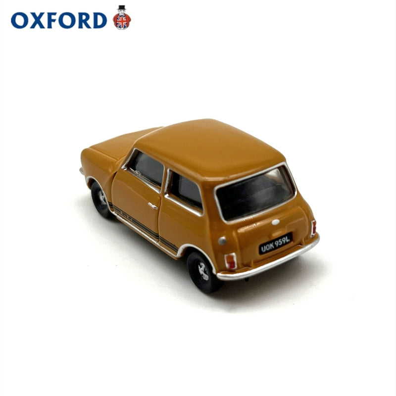 1/76 Scale Mini 1275GT Yellow Diecast Model Car