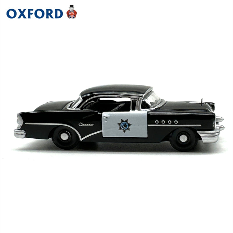 1/87 Scale 1955 Buick Century Patrol Car Diecast Model