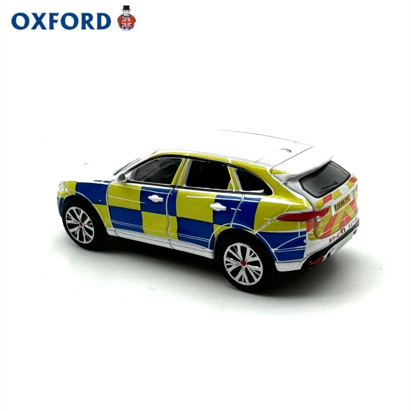 1/76 Scale Jaguar F-Pace Police Car Diecast Model