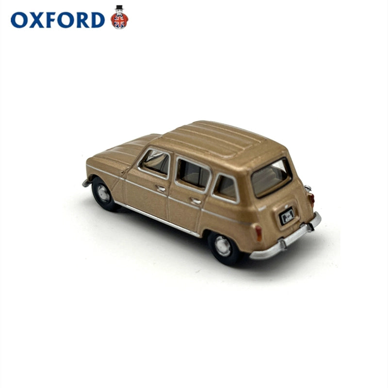 1/76 Scale Renault 4 Brown Diecast Model Car
