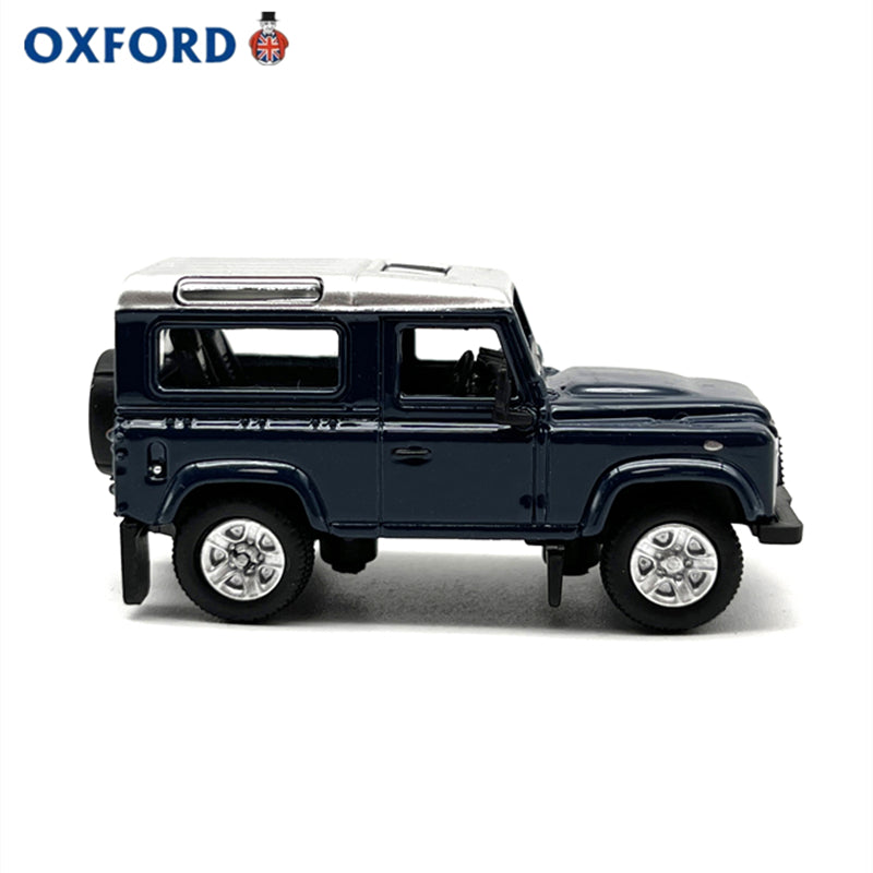 1/76 Scale 2013 Land Rover Defender Blue Diecast Model Car