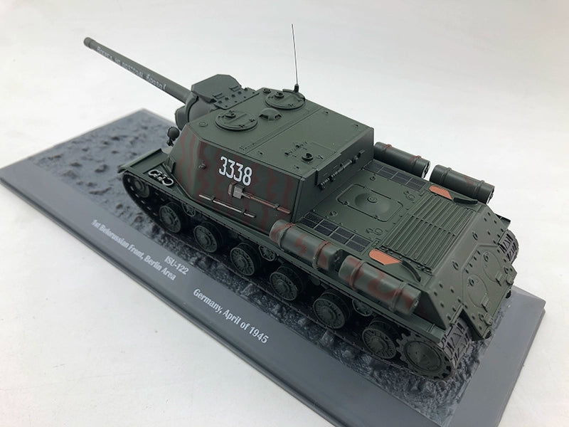1/43 Scale 1945 ISU-122 WWII Soviet Assault Gun Diecast Model