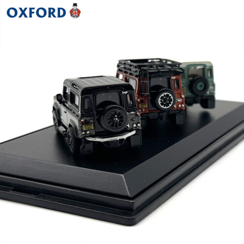 1/76 Scale Land Rover Defender Diecast Model Cars Set