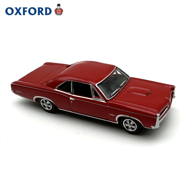 1/87 Scale 1966 Pontiac GTO Red Diecast Model Car