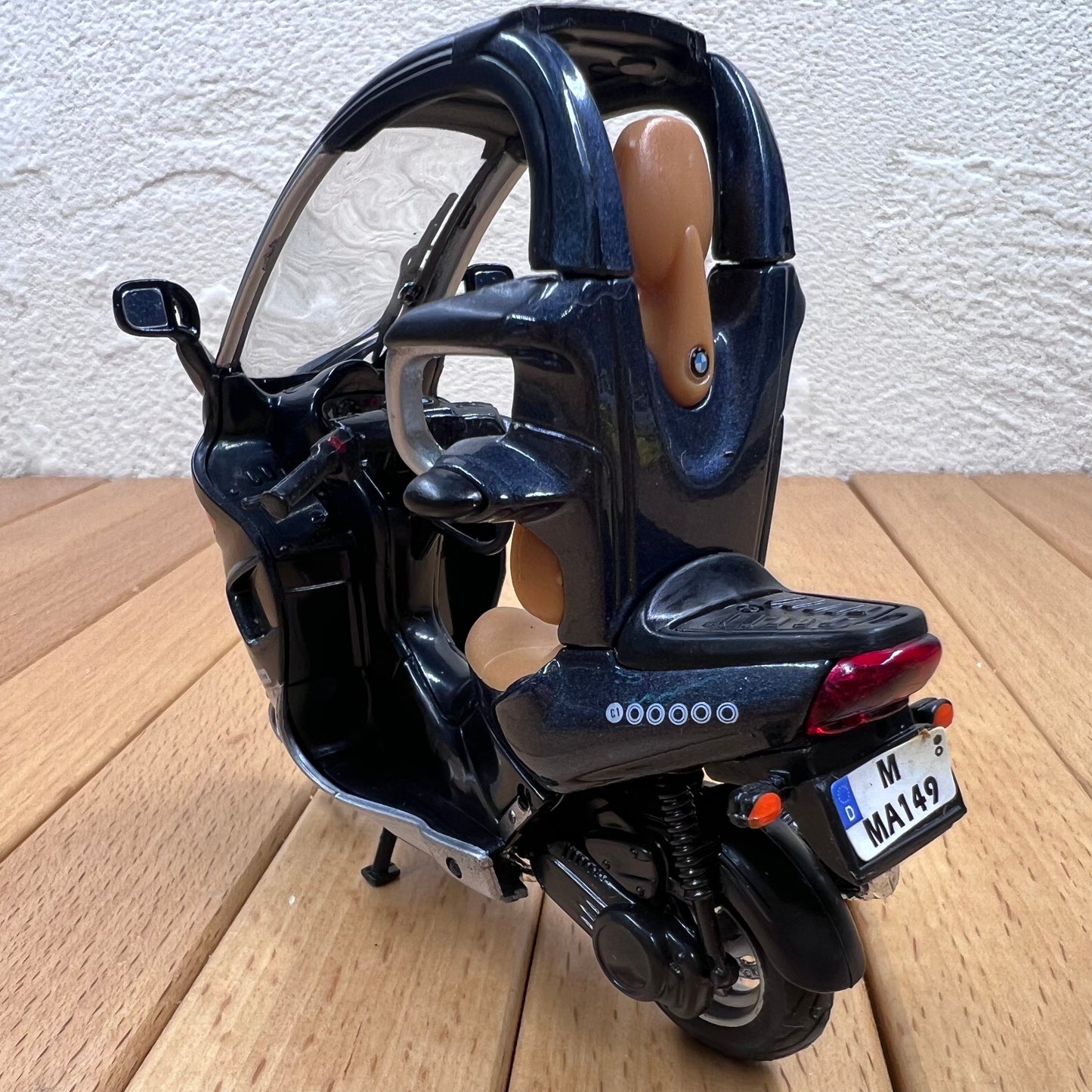 1/18 Scale BMW C1 Scooter Diecast Model Motorcycle