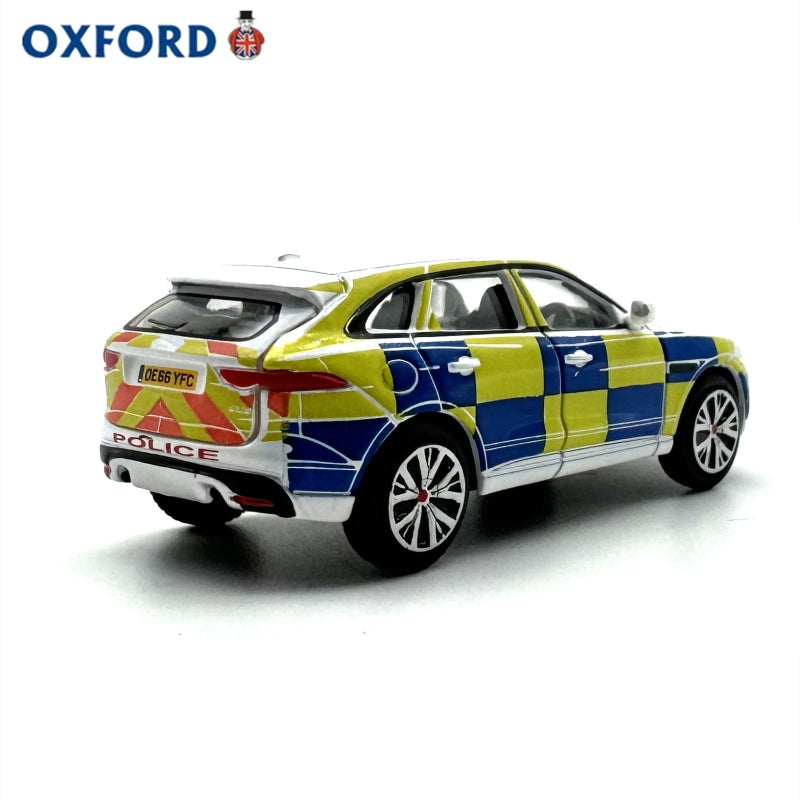 1/76 Scale Jaguar F-Pace Police Car Diecast Model