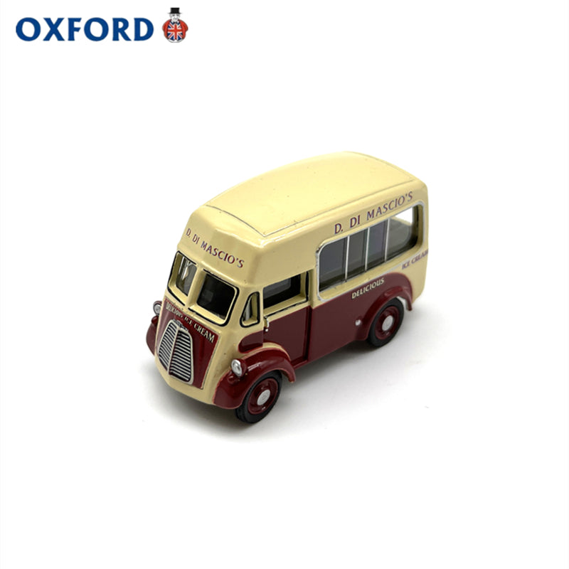1/76 Scale Morris J-type Ice Walls Cream Van Yellow Red Diecast Model