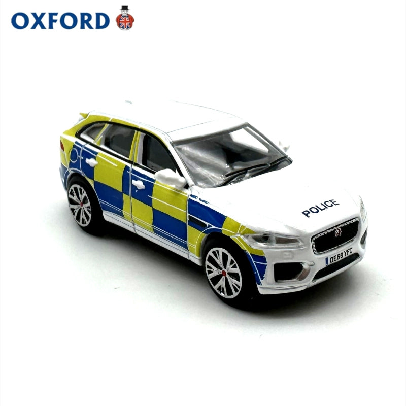 1/76 Scale Jaguar F-Pace Police Car Diecast Model