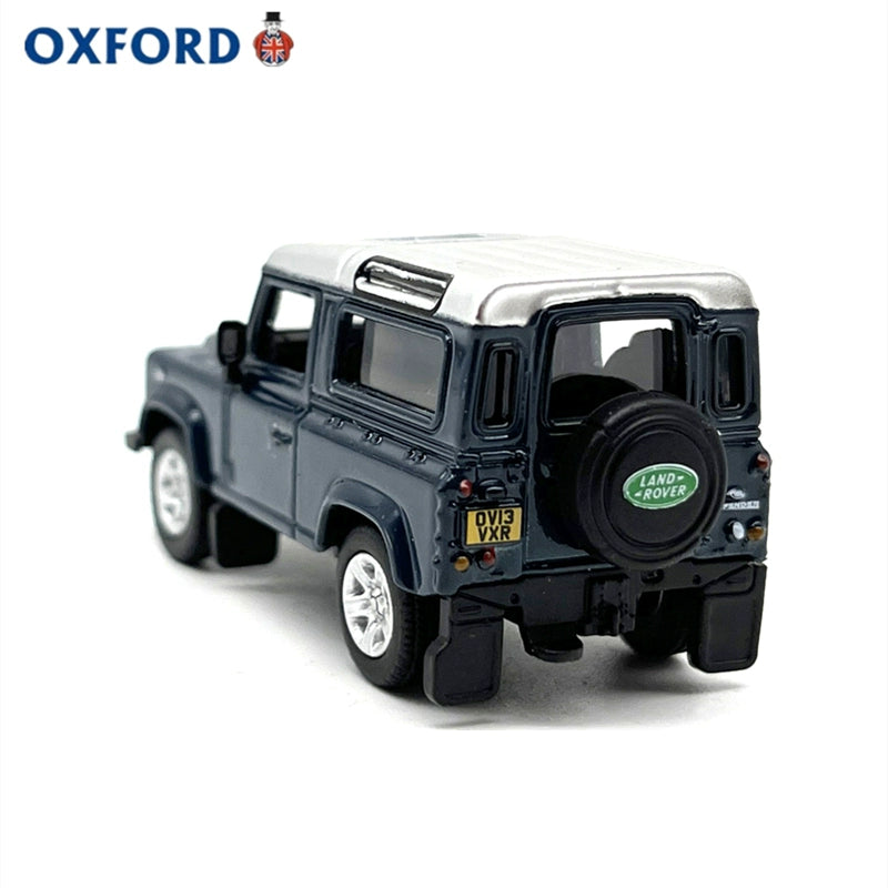 1/76 Scale 2013 Land Rover Defender Blue Diecast Model Car