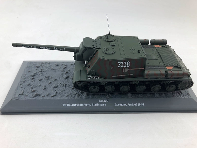 1/43 Scale 1945 ISU-122 WWII Soviet Assault Gun Diecast Model