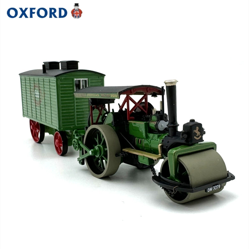 1/76 Scale Fred Dibnah Aveling & Porter Road Roller (Betsy) & Wagon Diecast Model